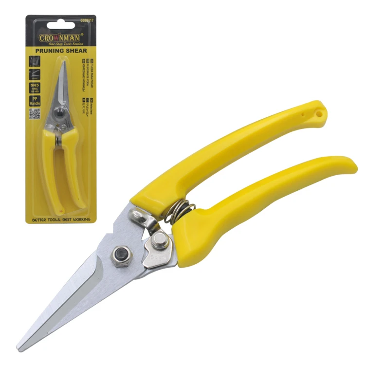 Sekator Ogrodowy Prosty Nożyce Do Obcinania Zawiązków 10mm SK5 Ostre