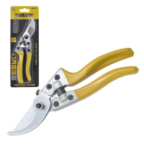 Sekator Ogrodowy SK5 Chromowany 20cm Nożyce Do Gałęzi Wygodna Rączka MOCNY