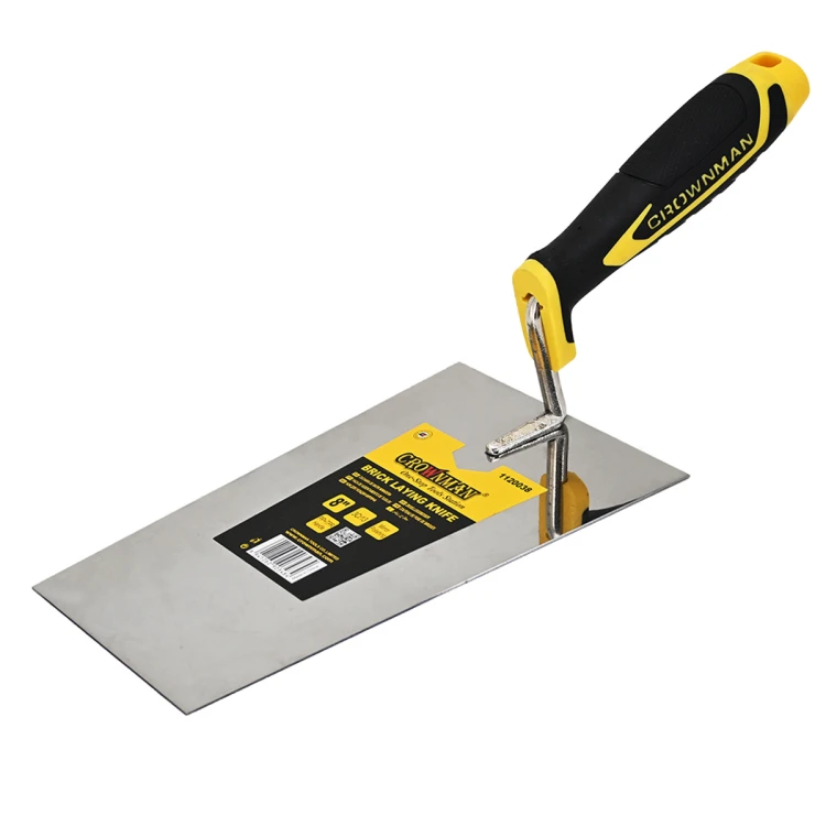 KIELNIA TRAPEZOWA MURARSKA NIERDZEWNA ERGONOMICZNA RĄCZKA 200MM WYGODNA