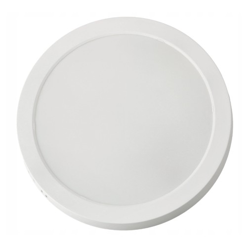 Panel Plafon Sufitowy LED Natynkowy Okrągły 24W 2640lm Nie Mruga 3000K