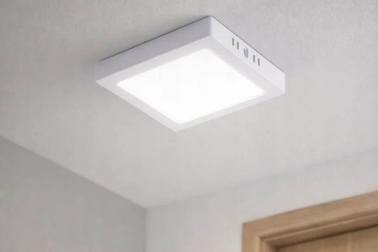 Plafon LED Lampa Sufitowa Natynkowa 24W 2640lm 3000K Ciepła Biały Kwadrat