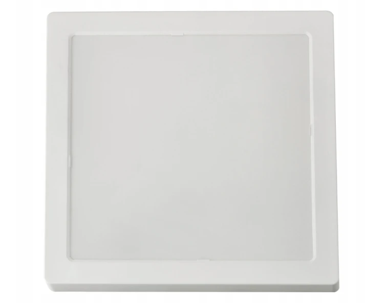 Plafon LED Lampa Sufitowa Natynkowa 24W 2640lm 3000K Ciepła Biały Kwadrat