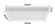 Plafon LED Lampa Sufitowa Natynkowa 24W 2640lm 3000K Ciepła Biały Kwadrat