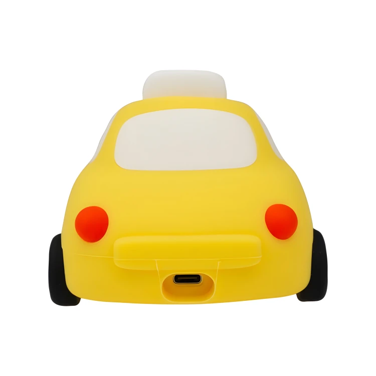 Lampka Nocna LED Dla Dzieci Akumulatorowa Do Zasypiania Bezpieczna Taxi