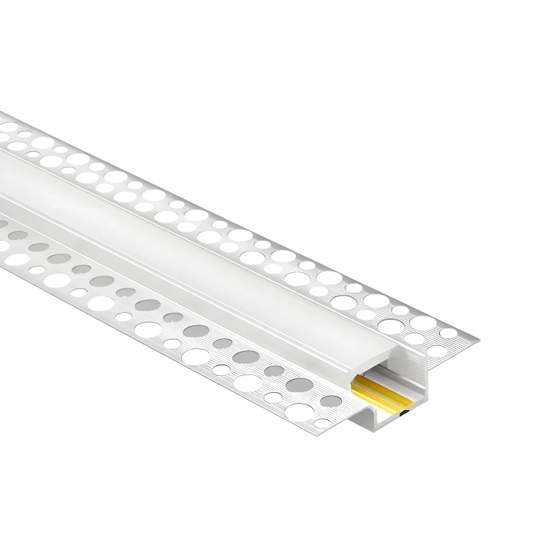 PROFIL Aluminiowy LED 2m Klosz Mrożony Szeroki Do Płyt GK Kartongips 17mm