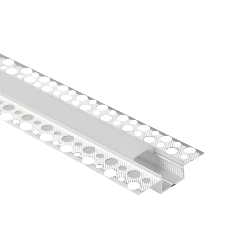 PROFIL Aluminiowy LED 2m Klosz Mrożony Szeroki Do Płyt GK Kartongips 17mm