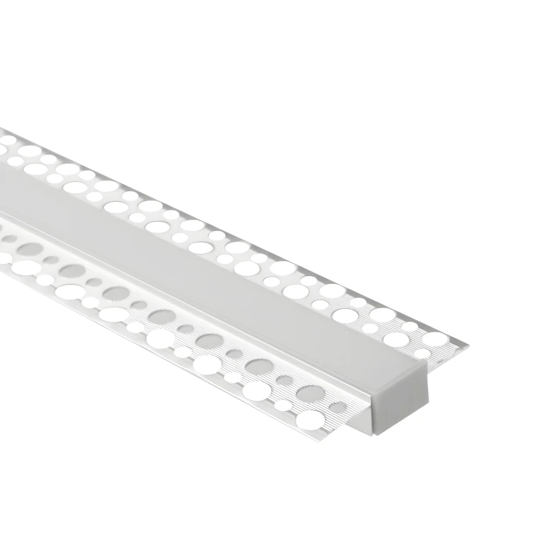 PROFIL Aluminiowy LED 2m Klosz Mrożony Szeroki Do Płyt GK Kartongips 17mm