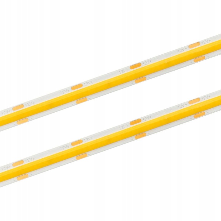 PROFIL Aluminiowy LED 2m Klosz Mrożony Szeroki Do Płyt GK Kartongips 17mm