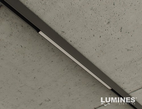 Reflektor Szynowy Oprawa Magnetyczna Natynkowa 15W 48V 3CCT Genesis Czarna