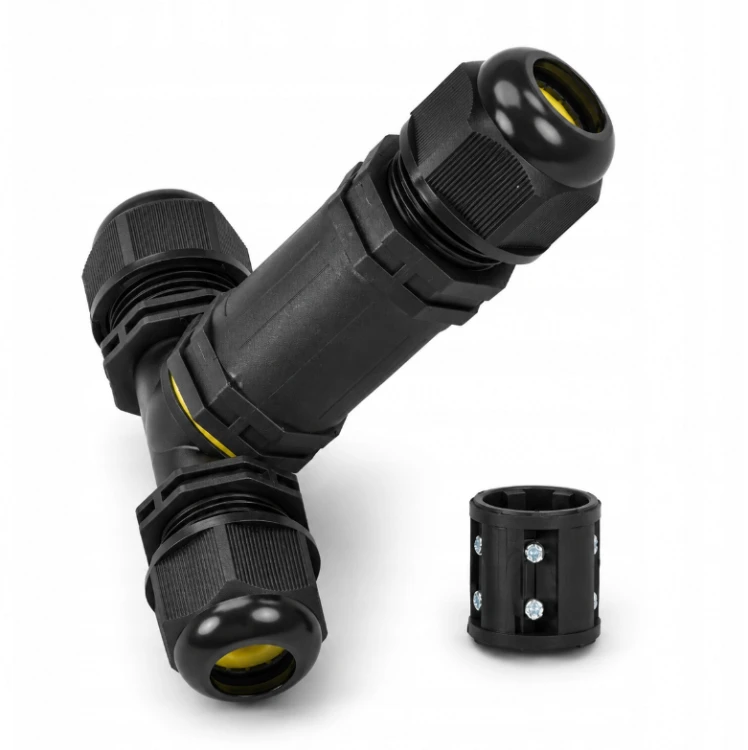 Złącze kablowe hermetyczne IP68 T CSJ 3x2,5mm
