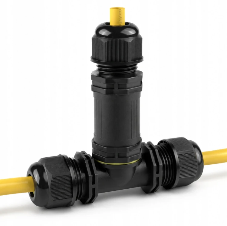 Złącze kablowe hermetyczne IP68 T CSJ 3x2,5mm