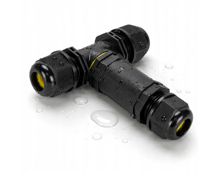 Złącze kablowe hermetyczne IP68 T CSJ 3x2,5mm