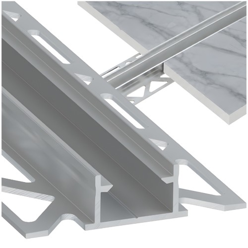 Profil Aluminiowy LED Podtynkowy Do Płytek Glazury Gresu Kamienia 2m IP54