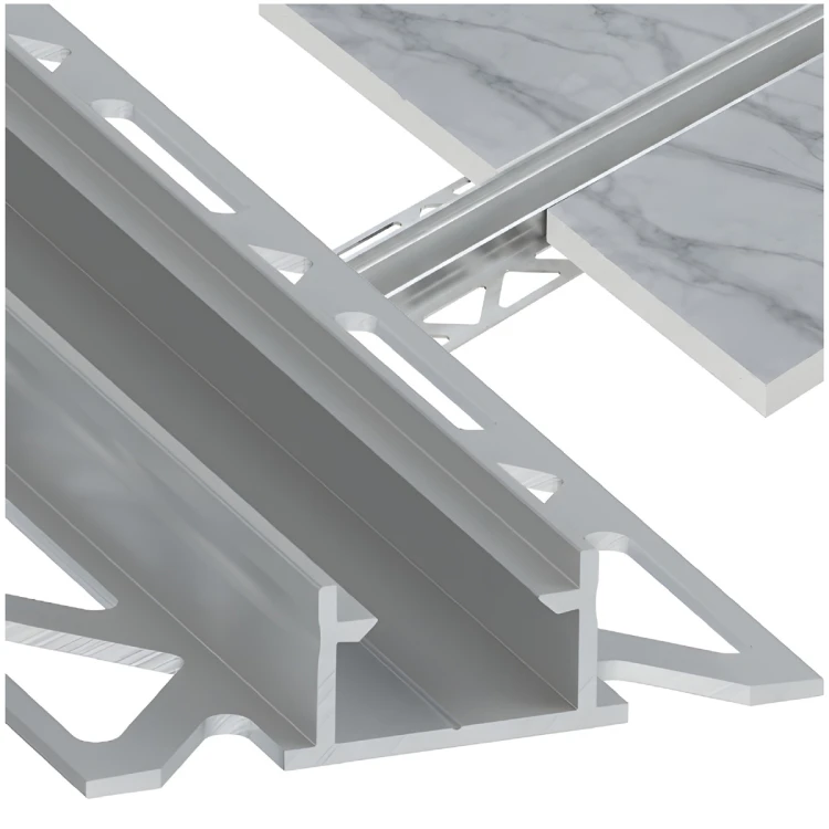 Profil Aluminiowy LED Podtynkowy Do Płytek Glazury Gresu Kamienia 2m IP54