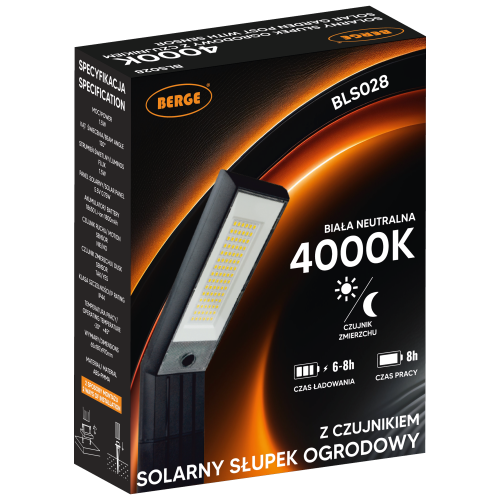 Zestaw 2x Lampa Solarna LED Ogrodowa Zewnętrzna Słupek Duży 98cm Mocna Regulowana