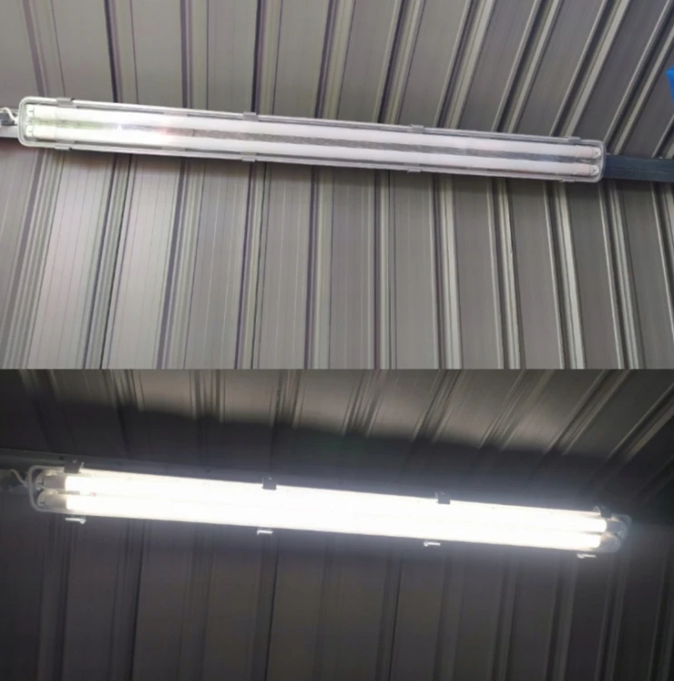 Oprawa Hermetyczna z Odbłyśnikiem 120cm 36W 3600lm 6000K +2x Świetlówki LED