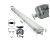 Oprawa Hermetyczna z Odbłyśnikiem 120cm 36W 3600lm 6000K +2x Świetlówki LED