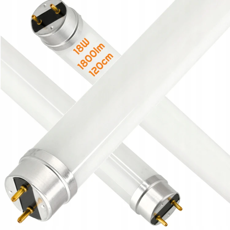 Oprawa Hermetyczna LED 1x120 Blacha Natynkowa + Świetlówka Tuba LED Zestaw