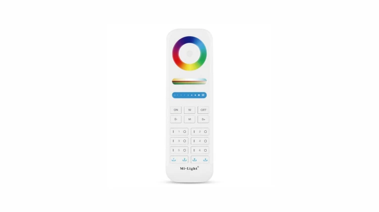 MiBoxer PILOT STEROWNIK RF 6 STREFOWY RGB+CCT Biały FUT089S 2.4 GHz STREFY