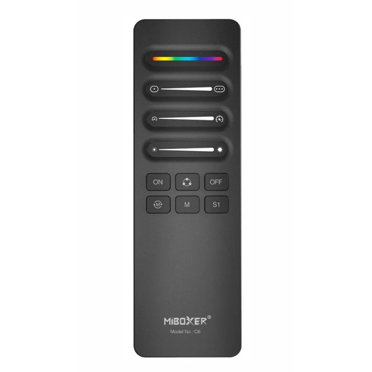 MiBoxer Pilot Do Taśm LED Cyfrowa SPI RGB 2,4GHz C6 MiLight Do Sterowników