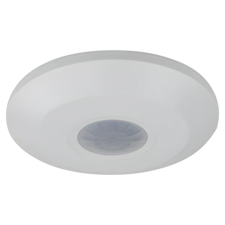 CZUJNIK RUCHU SUFITOWY CZUJKA DO WBUDOWANIA LED 360° ZMIERZCHU PODTYNKOWY