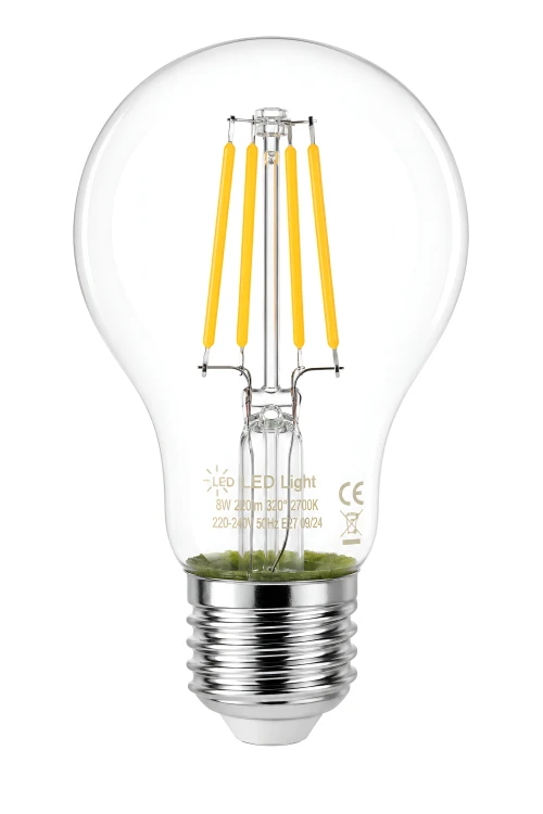 Żarówka LED E27 6W 720lm Filament Edison Retro Ozdobna Do Lamp 2700K Ciepła