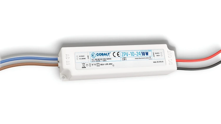 Zasilacz LED Hermetyczny Impulsowy CobaltElectro 24V 10W IP67 Wodoszczelny