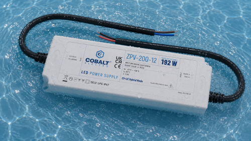 Zasilacz LED Hermetyczny Impulsowy CobaltElectro 12V 192W IP67 Wodoszczeln