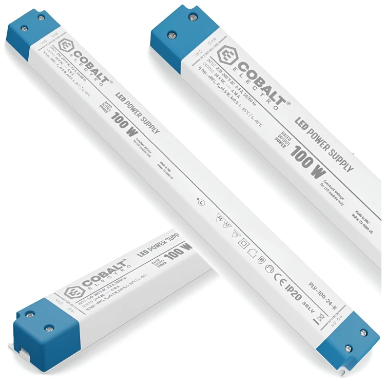Zasilacz LED 24V 100W Meblowy CobaltElectro Do Mebli Smukła Konstrukcja