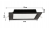 Panel Plafon LED Podtynkowy 12W 1200lmM Barwa Neutralna ECOLIGHT Czarny