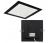 Panel Plafon LED Podtynkowy 12W 1200lmM Barwa Neutralna ECOLIGHT Czarny