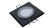 Oprawa Halogenowa Sufitowa LED GU10 MR16 Szklana Kwadrat Czarna Aluminiowa