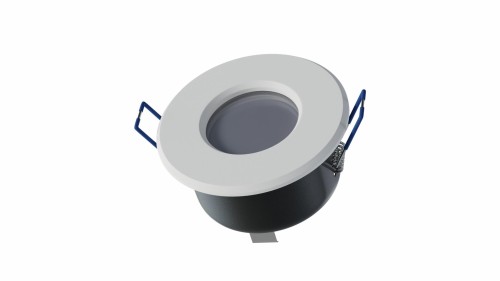 Oprawa Halogenowa Hermetyczna GU10 MR16 LED IP44 Podbitka Biała Oczko