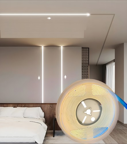 Taśma LED Cyfrowa COB 24V 5M 13W/m 4000K 1170lm Efekt Płynącej Wody