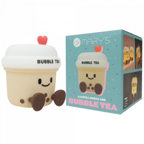 Lampka Nocna LED Bubble Tea USB Dla Dzieci Dekoracyjna Prezent Lampa LED
