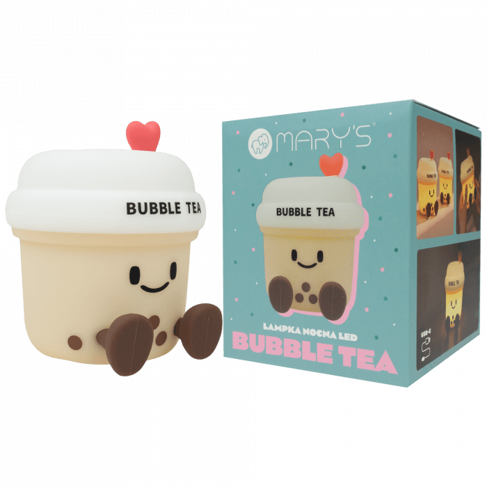Lampka Nocna LED Bubble Tea USB Dla Dzieci Dekoracyjna Prezent Lampa LED