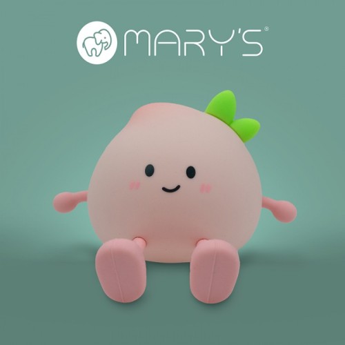 Lampka Nocna DLA DZIECI LED MARY'S BRZOSKWINKA Silikonowa Na Prezent