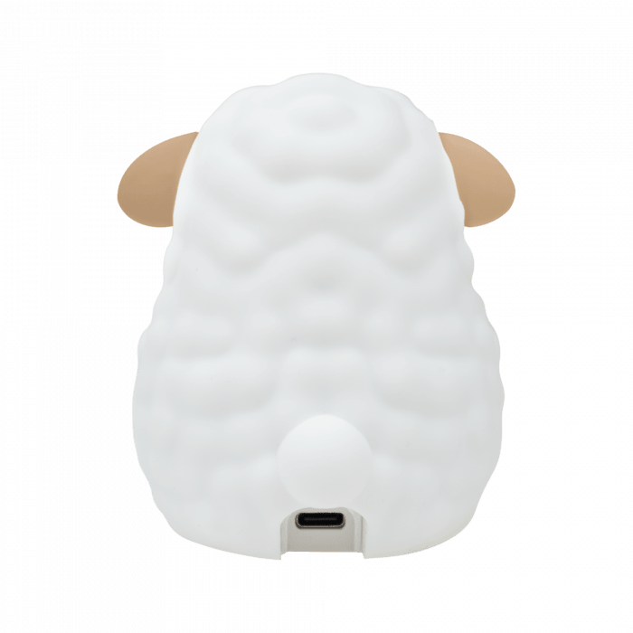 Lampka Nocna LED Dla Dzieci RGB Bezprzewodowa Kolorowa Mała Owieczka USB
