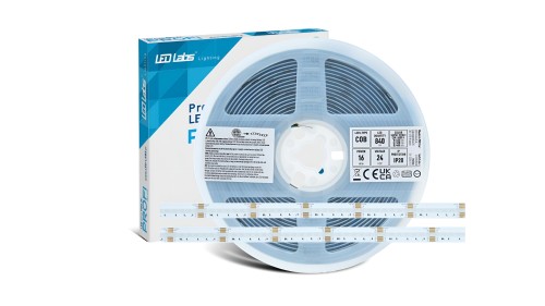 Taśma LED 24V COB 80W 5m RGB+CCT Bezpuntktowa Multicolor Premium 4200 LED