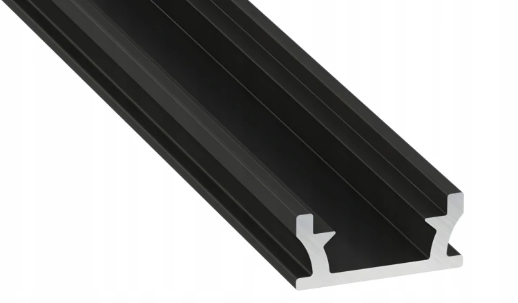 Profil Aluminiowy LED Wodoodporny 1m Wpuszczany Anodowany Lumines TERRA