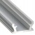 Profil Aluminiowy LED Wodoodporny 1m Wpuszczany Anodowany Lumines TERRA