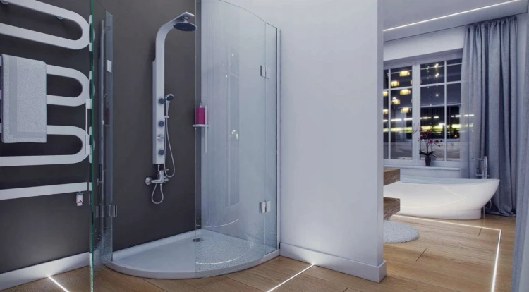 Profil Aluminiowy LED Wodoodporny 1m Wpuszczany Anodowany Lumines TERRA