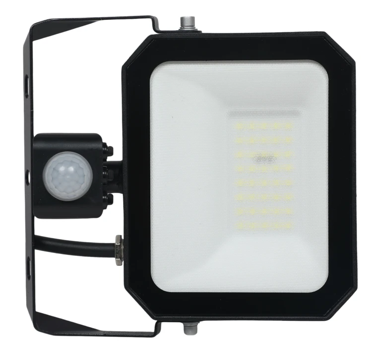 Naświetlacz LED z Czujnikiem Halogen Reflektor 30W 4000K 3300lm IP65 Czujka
