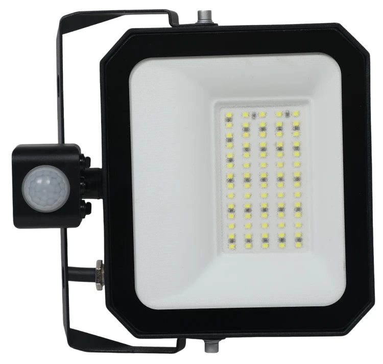 Naświetlacz LED z Czujnikiem Halogen Reflektor 50W 4000K 5500lm IP65 Czujka