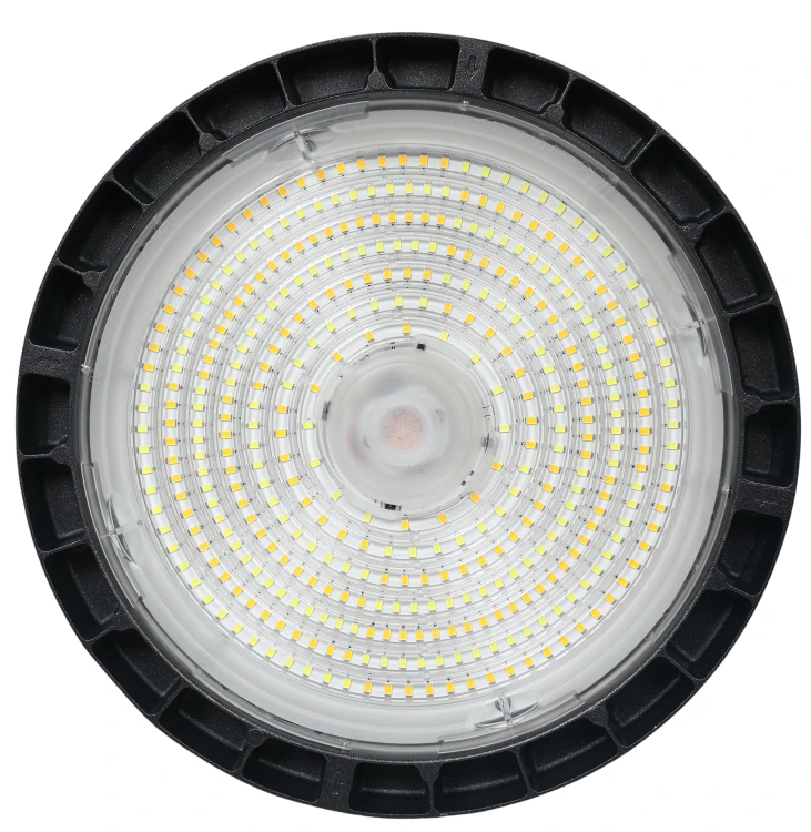 Lampa Przemysłowa LED High Bay UFO 150W 27750lm Na Magazyn CCT Ściemniana