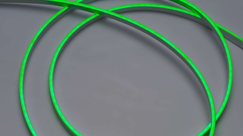Neon LED Flex 5m 6x12 126 LED/m 10,8W/m 24V GREEN