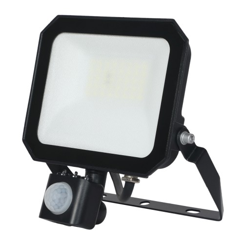 Naświetlacz LED z Czujnikiem Halogen Reflektor 30W 4000K 3300lm IP65 Czujka