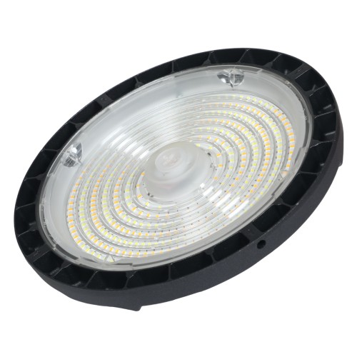 Lampa Przemysłowa LED High Bay UFO 150W 27750lm Na Magazyn CCT Ściemniana