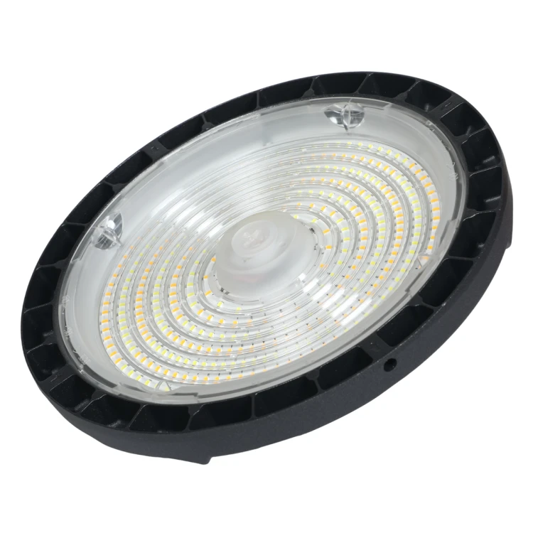 Lampa Przemysłowa LED High Bay UFO 150W 27750lm Na Magazyn CCT Ściemniana