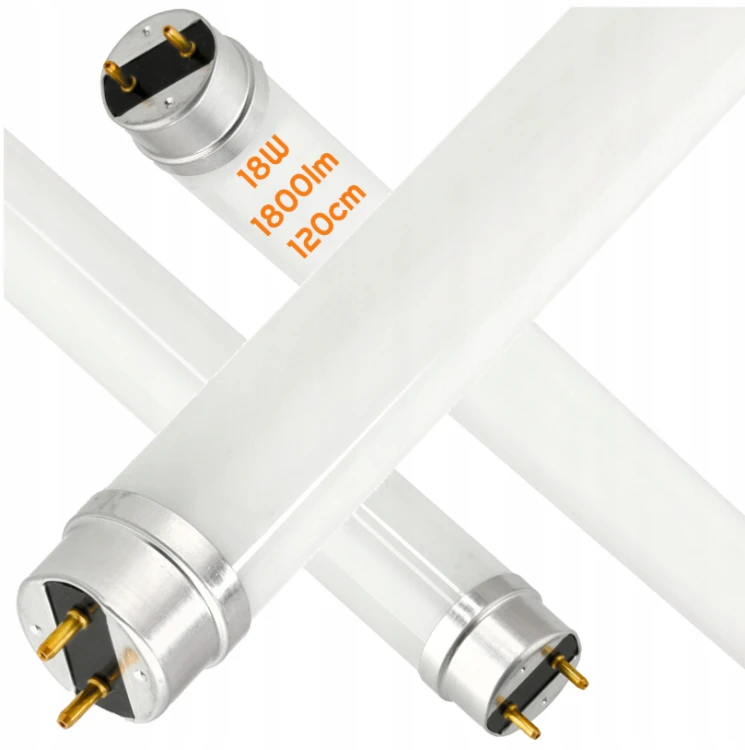 Oprawa Hermetyczna LED 1x120 Blacha Natynkowa + Świetlówka Tuba LED Zestaw